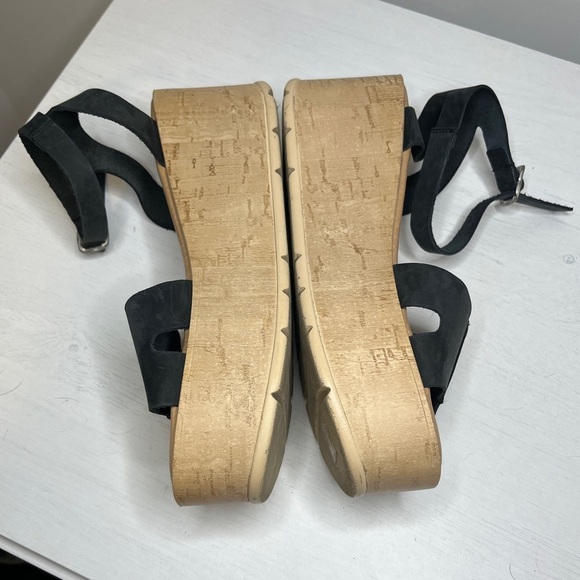 Musse & Cloud Dayana Cushioned Platform Sandal Cork Midsole Sz 10 - Picture 2 of 10